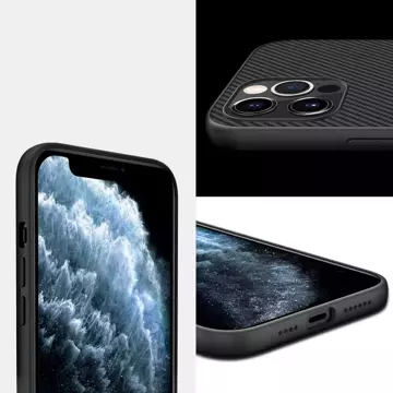 Pancéřový kryt Nillkin Synthetic Fiber Case pro iPhone 12 Pro Max černý