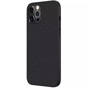 Pancéřový kryt Nillkin Synthetic Fiber Case pro iPhone 12 Pro Max černý