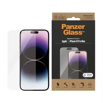 PanzerGlass Classic Fit pro iPhone 14 Pro Max 6,7" Antibakteriální ochrana obrazovky 2770