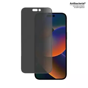 PanzerGlass Ultra-Wide Fit pro iPhone 14 Pro Max 6,7" Ochrana soukromí Antibakteriální P2774