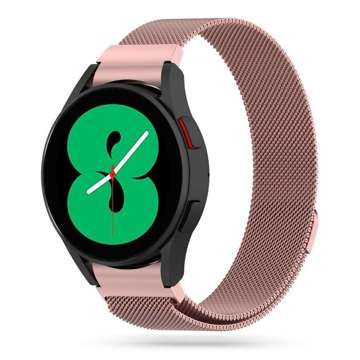 Pasek MilaneseBand "2" do Samsung Galaxy Watch 4 40/42/44/46 mm Rose Gold