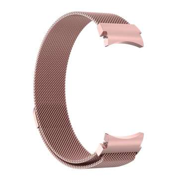 Pasek MilaneseBand "2" do Samsung Galaxy Watch 4 40/42/44/46 mm Rose Gold