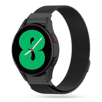 Pásek MilaneseBand "2" do Samsung Galaxy Watch 4 40/42/44/46 mm černý