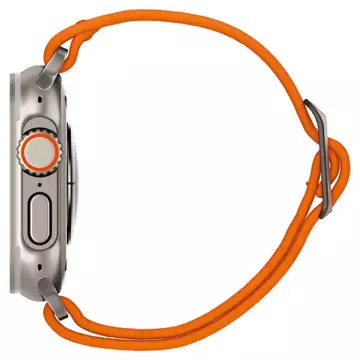 Pasek Spigen Fit Lite Ultra pro Apple Watch 4 / 5 / 6 / 7 / 8 / se / ultra (42 / 44 / 45 / 49 mm) Oranžový