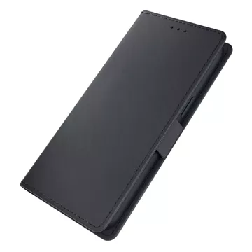 Peněženka 3mk Wallet Case pro Samsung Galaxy S23 Ultra s magnetickým zavíráním Černá