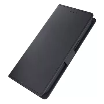 Peněženka 3mk Wallet Case pro Samsung Galaxy S24 Ultra s magnetickým zavíráním Černá