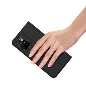 Peněženka DuxDucis SkinPro pro Xiaomi Redmi 10 Black