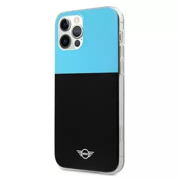 Pevné pouzdro na telefon Color Block pro iPhone 12 Pro Max modro/modré
