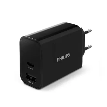 Philips nabíječka 30W USB TYPE-C PD QC Phil-DLP2621/12