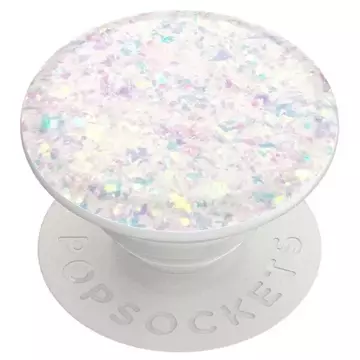 Popsockets 2 držák na telefon a stojánek Iridescent Confetti White