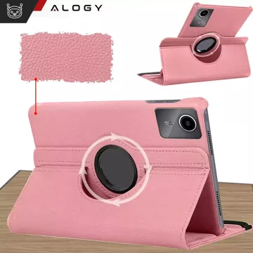 Pouzdro 360 pro Lenovo Tab M11 10,95" TB330FU / TB330XU / TB331FC Otočný kryt na tablet Flip Cover Case Alogy Pink