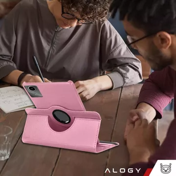 Pouzdro 360 pro Lenovo Tab M11 10,95" TB330FU / TB330XU / TB331FC Otočný kryt na tablet Flip Cover Case Alogy Pink