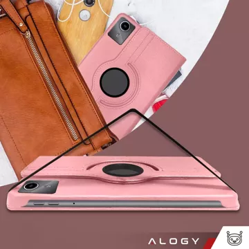 Pouzdro 360 pro Lenovo Tab M11 10,95" TB330FU / TB330XU / TB331FC Otočný kryt na tablet Flip Cover Case Alogy Pink