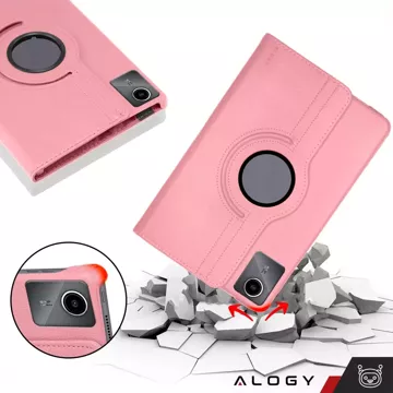 Pouzdro 360 pro Lenovo Tab M11 10,95" TB330FU / TB330XU / TB331FC Otočný kryt na tablet Flip Cover Case Alogy Pink