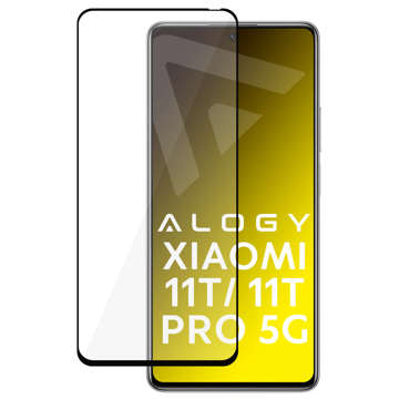 Pouzdro Alogy Full Glue vhodné pro Xiaomi 11T 5G / 11T Pro 5G Czarne