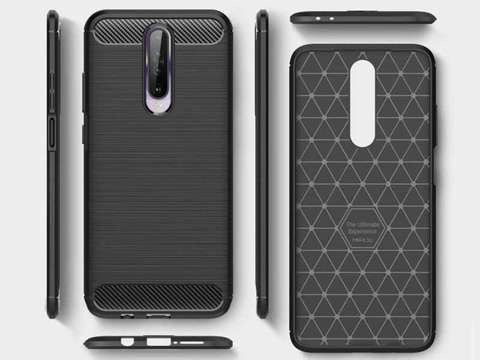 Pouzdro Alogy Rugged Armor pro Xiaomi Redmi K30 / Poco X2 černé sklo Alogy