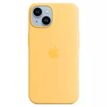 Pouzdro Apple MPTD3ZM/A pro iPhone 14 Plus 6,7" MagSafe silikonové pouzdro Heavy/sunglow