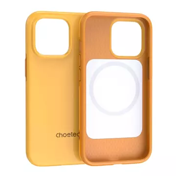 Pouzdro Choetech MFM Anti-drop Made For MagSafe pro iPhone 13 Pro oranžové (PC0113-MFM-YE)