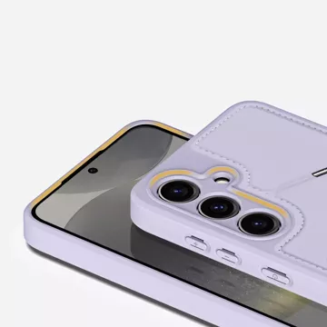 Pouzdro Dux Ducis Rafi ll Mag pro Samsung Galaxy S24 - fialové