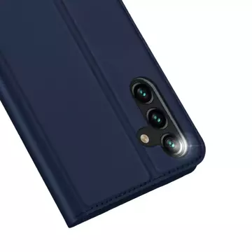 Pouzdro Dux Ducis Skin Pro pro Samsung Galaxy A14 5G flip cover card stojánek na peněženku modrý