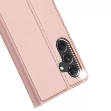 Pouzdro Dux Ducis Skin Pro pro Samsung Galaxy A35 5G s klopou - růžové