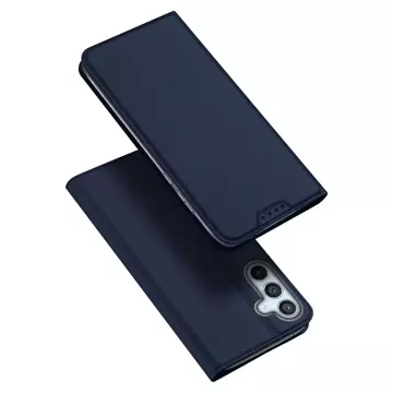 Pouzdro Dux Ducis Skin Pro pro Samsung Galaxy A54 5G flip cover card stojánek na peněženku modrý