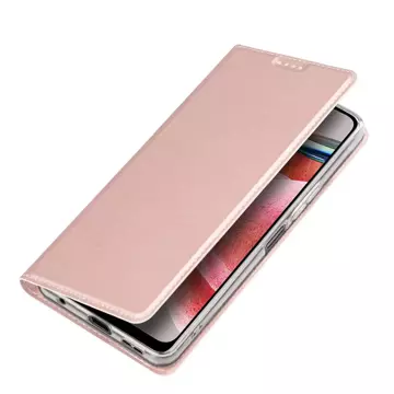 Pouzdro Dux Ducis Skin Pro pro Xiaomi Redmi Note 12 Flip Card Wallet Stand Pink