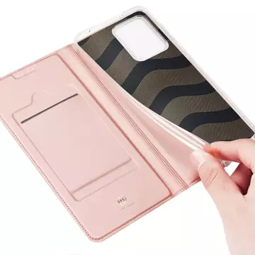 Pouzdro Dux Ducis Skin Pro pro Xiaomi Redmi Note 12 Flip Card Wallet Stand Pink