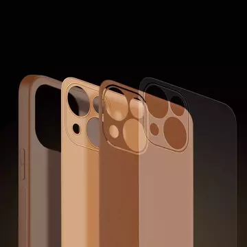 Pouzdro Dux Ducis Yolo iPhone 14 Plus elegantní kryt z ekologické kůže hnědé barvy