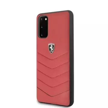 Pouzdro Ferrari Hardcase pro Samsung Galaxy S20 červené/červené Heritage pouzdro