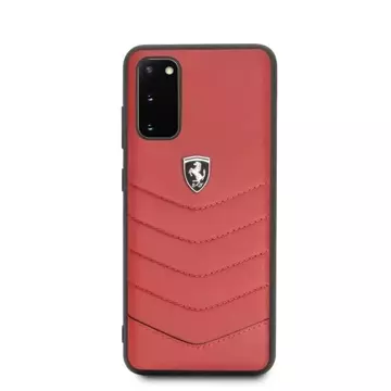 Pouzdro Ferrari Hardcase pro Samsung Galaxy S20 červené/červené Heritage pouzdro