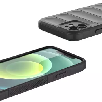 Pouzdro Magic Shield Case pro iPhone 13 flexibilní pancéřové pouzdro tmavě modré