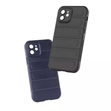 Pouzdro Magic Shield Case pro iPhone 13 flexibilní pancéřové pouzdro tmavě modré