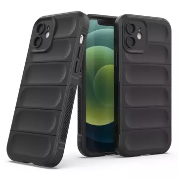 Pouzdro Magic Shield Case pro iPhone 13 flexibilní pancéřové pouzdro tmavě modré