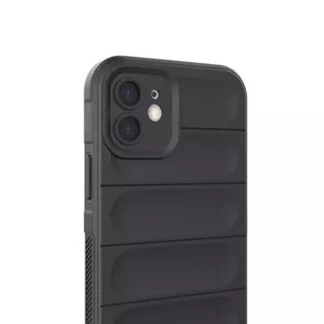 Pouzdro Magic Shield Case pro iPhone 13 flexibilní pancéřové pouzdro tmavě modré