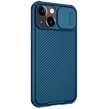 Pouzdro Nillkin CamShield pro Apple iPhone 13 Mini Blue