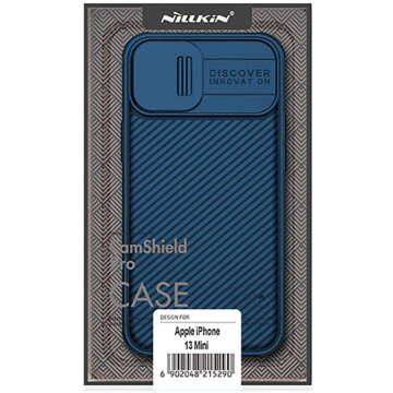 Pouzdro Nillkin CamShield pro Apple iPhone 13 Mini Blue