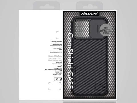 Pouzdro Nillkin CamShield pro Realme 8/8 Pro Black Glass