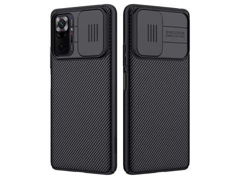 Pouzdro Nillkin CamShield pro sklo Xiaomi Redmi Note 10 Pro Black Alogy