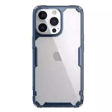 Pouzdro Nillkin Nature Pro pro iPhone 13 Pro Max obrněný kryt modrý kryt