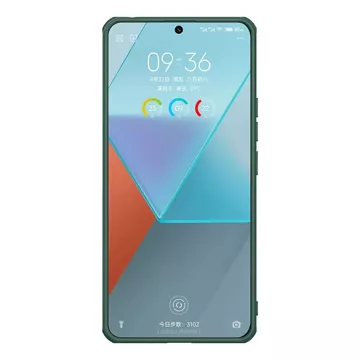 Pouzdro Nillkin Super Frosted Shield Pro pro Xiaomi Redmi Note 13 Pro 5G / Poco X6 5G – zelené