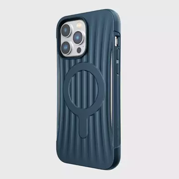 Pouzdro Raptic Clutch Built Case na iPhone 14 Pro Max se zadním krytem MagSafe modré