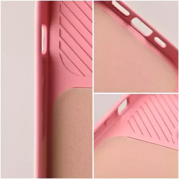 Pouzdro SLIDE pro Apple iPhone 15 Pro, světle růžové