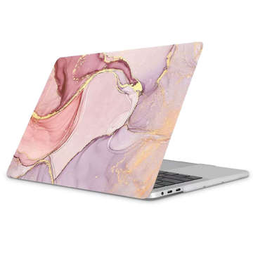 Pouzdro SmartShell pro Apple Macbook Air 13 2018-2020 Marble