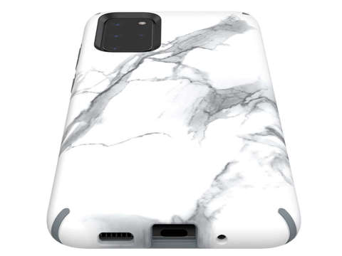 Pouzdro Speck Presidio Inked pro Samsung Galaxy S20 Plus Marble Matte Grey