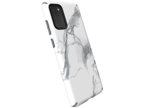 Pouzdro Speck Presidio Inked pro Samsung Galaxy S20 Plus Marble Matte Grey