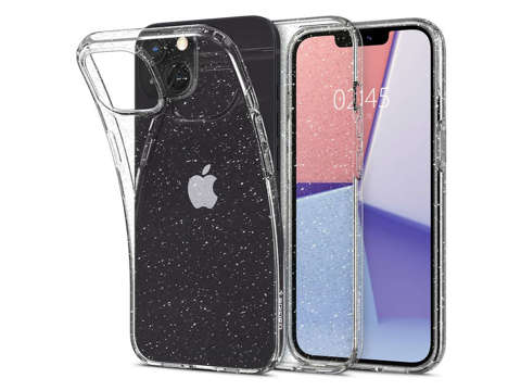 Pouzdro Spigen Liquid Crystal pro Apple iPhone 13 Glitter Crystal Glass