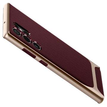 Pouzdro Spigen Neo Hybrid pro Samsung Galaxy S22 Ultra Burgundy