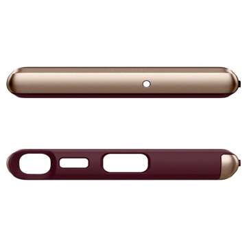 Pouzdro Spigen Neo Hybrid pro Samsung Galaxy S22 Ultra Burgundy