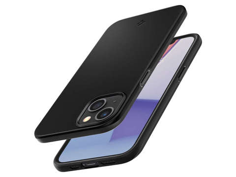 Pouzdro Spigen Thin Fit pro Apple iPhone 13 Black Glass